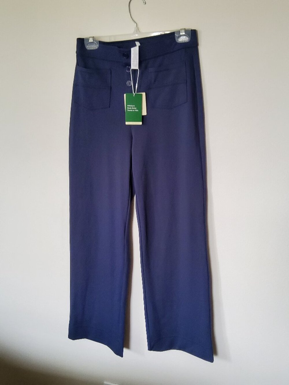 Halara Athleisure Navy Pullon stretch pants size M